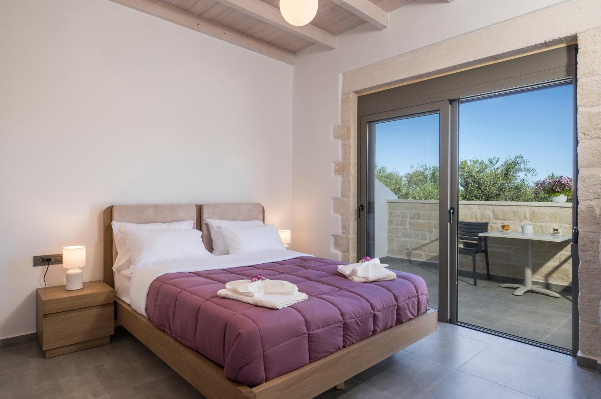 Sun Flower Villas With Sea View Agia Marina  Bagian luar foto